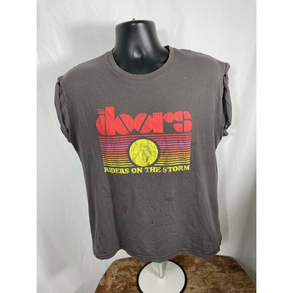 The Doors Riders on the Storm Cutoff Tee L - Picture 1 of 6